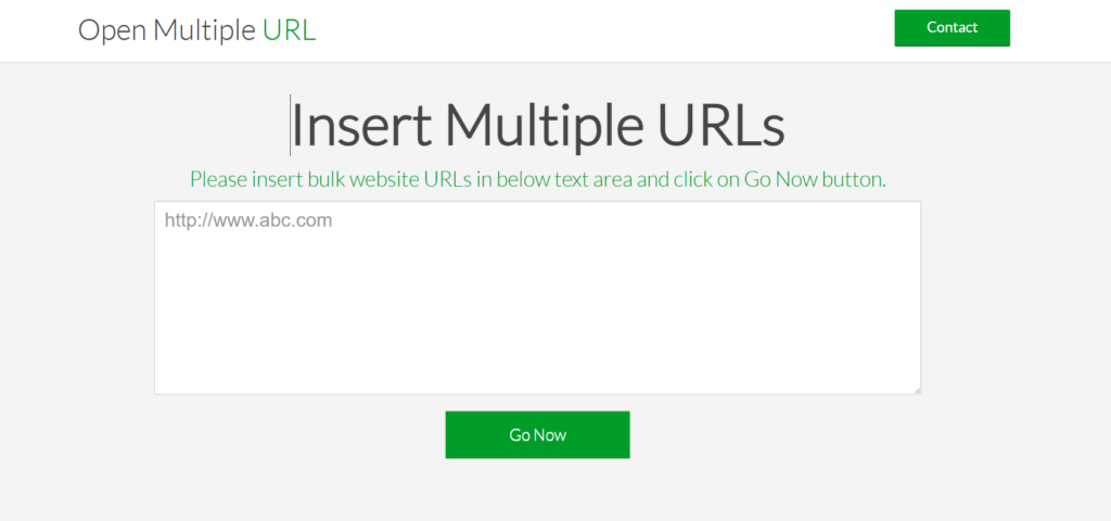OpenMultipleURL.com