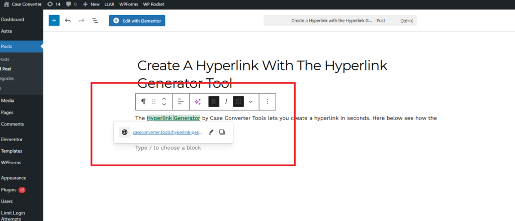 Step 3 Apply and Check the Link