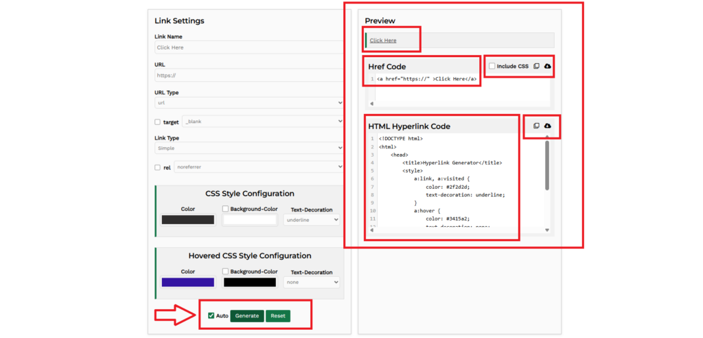 Step 3 Preview and Copy the Code