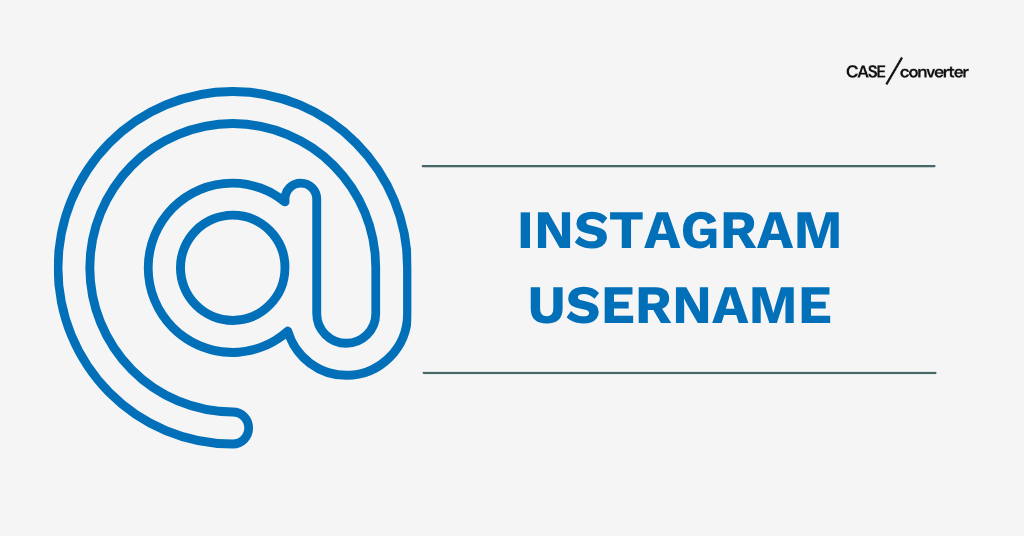 Instagram Username