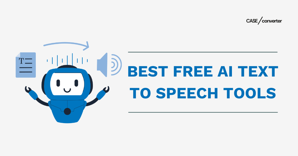 Best Free AI Text to Speech Tools