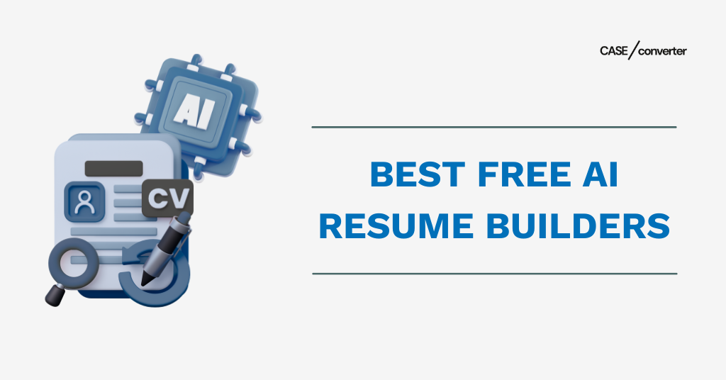 Best Free AI Resume Builders